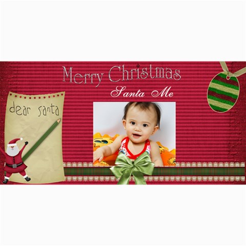 Custom 4  X 8  10 Christmas Photo Cards By J A N B 8 x4  Photo Card - 9