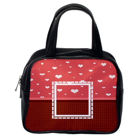 Red Heart Bag By Daniela Front