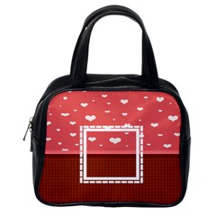 Red heart bag - Classic Handbag (One Side)