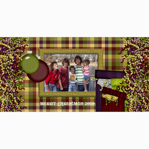 All I Want For Christmas 8x4 Card 1 By Lisa Minor 8 x4  Photo Card - 4