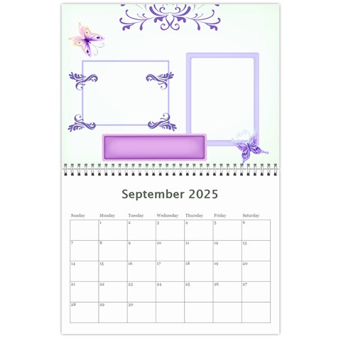 Flower Calendar By Wood Johnson Sep 2025