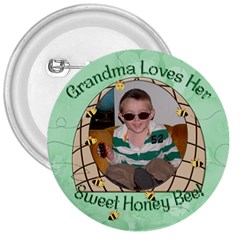 Grandma s Sweet Honey Bee - 3  Button