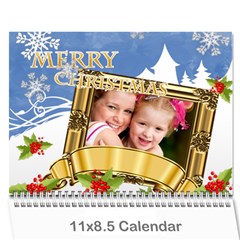 calendar 2025 - Wall Calendar 11  x 8.5  (12-Months)