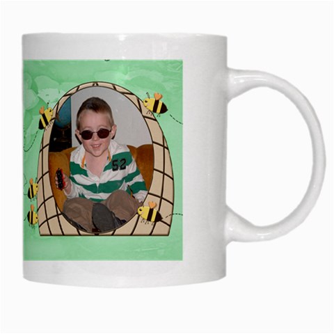 Grandma s Sweet Honey Bees Mug Green 4 By Chere s Creations Right