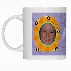 Grandma s Sweet Honey Bees Mug Purple 4 - White Mug