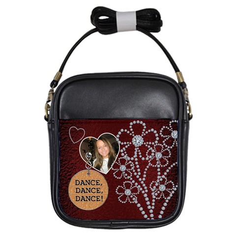 Dance, Dance, Dance Girls Sling Bag By Lil Front