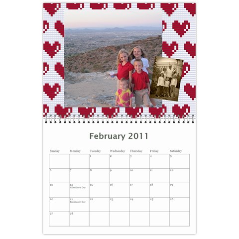 Mom And Dad s Calendar By Shelly Johnson Feb 2011