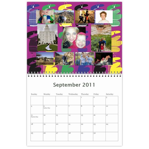 Mom And Dad s Calendar By Shelly Johnson Sep 2011