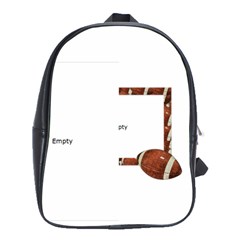 Games We Play Football Backpack - School Bag (Large)