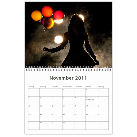 Calender By Shannel Nov 2011