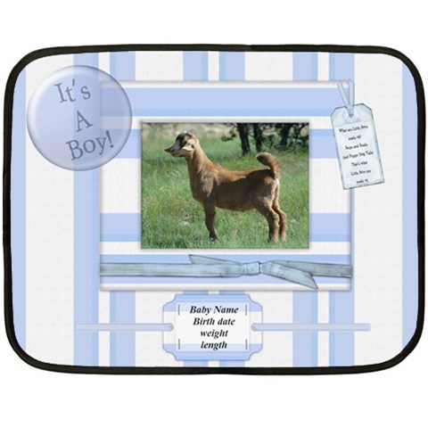 Baby Boy By Kristin 35 x27  Blanket