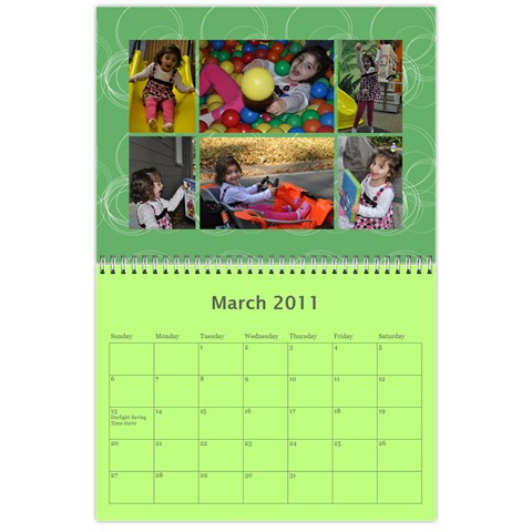 Daddy s 2011 Calendar By Laura Witte Mar 2011