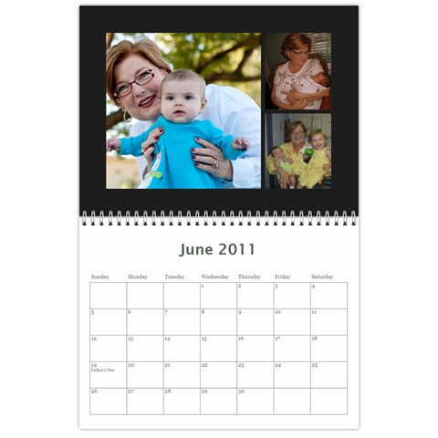 Calendar 2011 By Courtney Milam Jun 2011