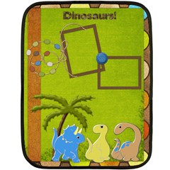 DINOSAURS! Small Blanket (4 styles) - Fleece Blanket (Mini)