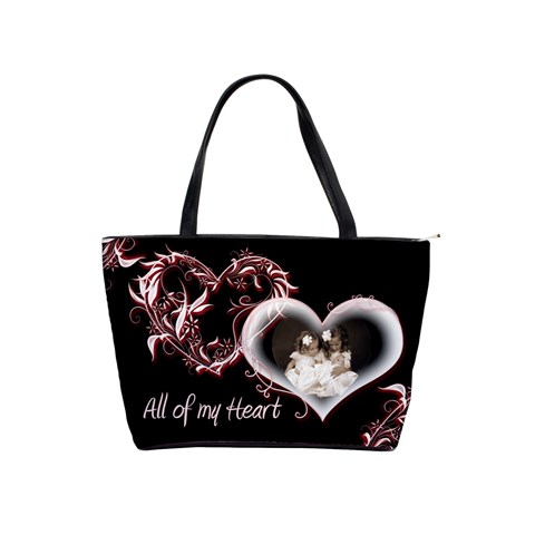 All Of My Heart Classic Shoulder Bag By Catvinnat Front