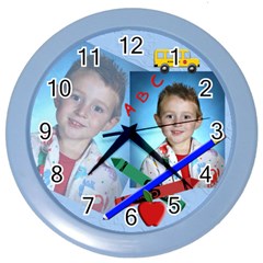 School Clock - Color Wall Clock