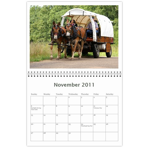 Robinson Calendar By Rick Conley Nov 2011