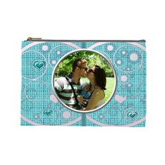 Love bubbles large cosmetic bag (7 styles) - Cosmetic Bag (Large)