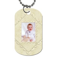 Damask Marble double sided dogtag - Dog Tag (Two Sides)