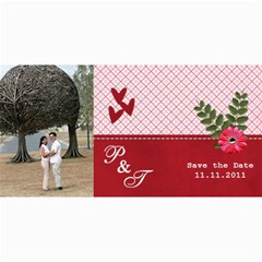 Save the Date Cards- Love - 4  x 8  Photo Cards