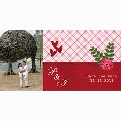 Save The Date Cards 8 x4  Photo Card - 3