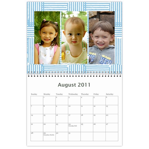 2011calender By Mamie Fritz Aug 2011