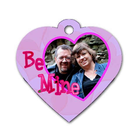 Heart Dog Tag By Patricia W Front