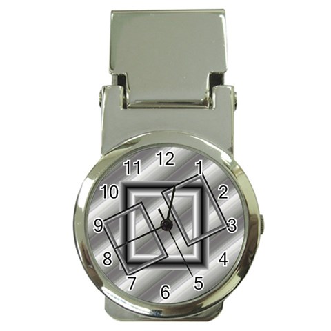 Silver Clip Watch By Daniela Front