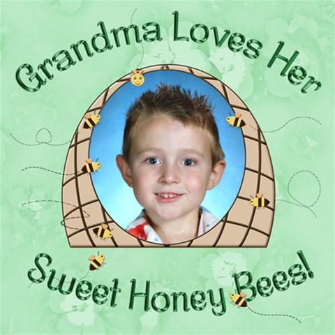 Grandma s Loves Her Sweet Honey Bees 12x12 By Chere s Creations 12 x12  Scrapbook Page - 1