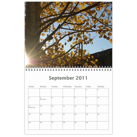 Calendar!!!!! By Melina Sep 2011