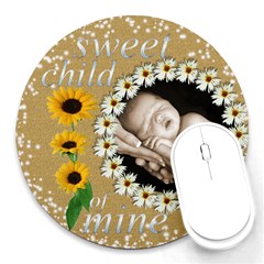 Sweet Child of Mine Round Mouse mat - Round Mousepad