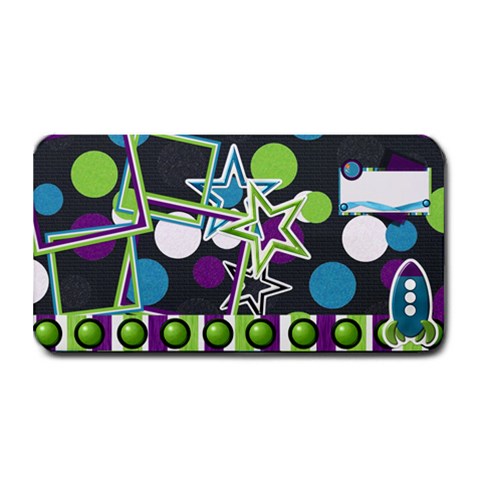 A Space Story Medium Bar Mat 1 By Lisa Minor 16 x8.5  Bar Mat