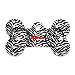 Zebra Dog Tag