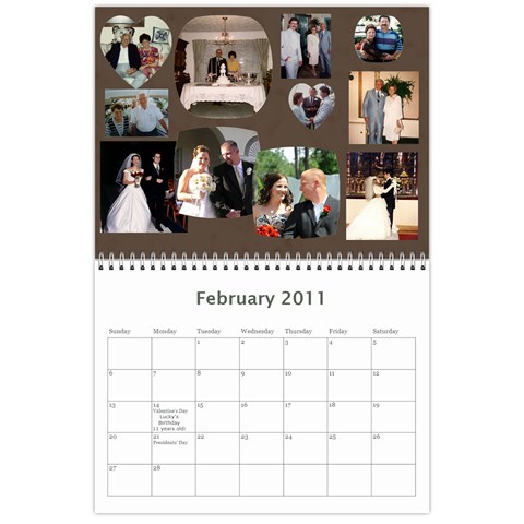 Frank s Calendar By Linda Mantor James Feb 2011