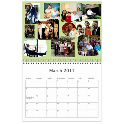 Frank s Calendar By Linda Mantor James Mar 2011