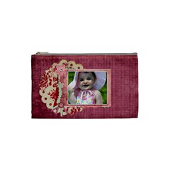 Bliss Plum Cosmetic Bag (7 styles) - Cosmetic Bag (Small)