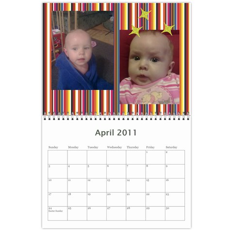 Calender 2011 By Sarah Aitken Apr 2011