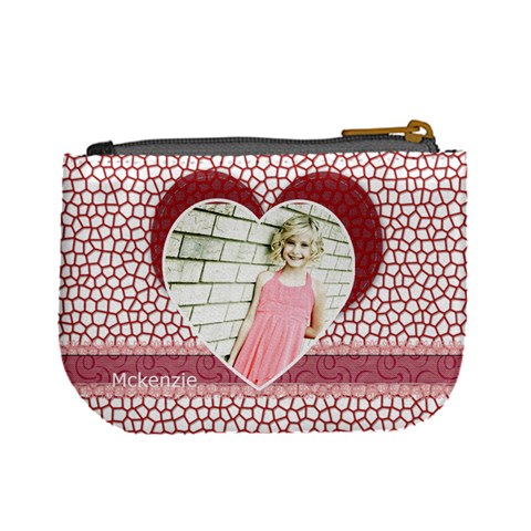 I Love You Coin Purse For Valentines Day By Danielle Christiansen Back