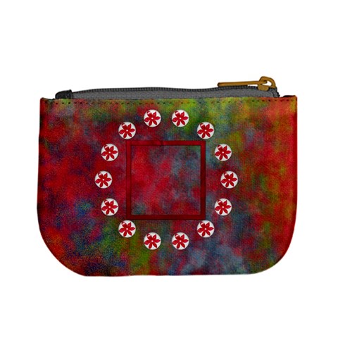 Tye Dyed Coin Bag 2 By Lisa Minor Back