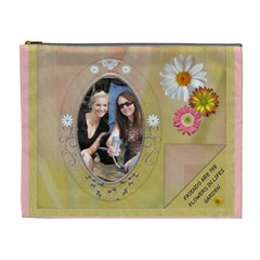 Friends & Flowers XL Cosmetic Bag (7 styles) - Cosmetic Bag (XL)