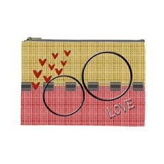 Love U L cosmetic bag (7 styles) - Cosmetic Bag (Large)