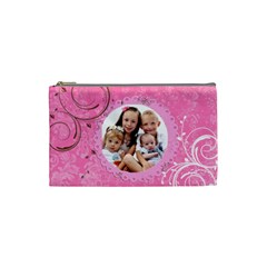 pink chocolate coin purse template (7 styles) - Cosmetic Bag (Small)