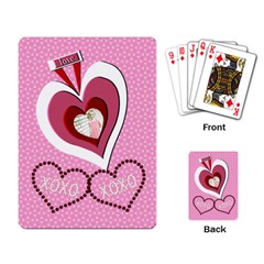 love xoxo cards - Playing Cards Single Design (Rectangle)