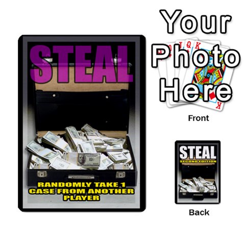 Steal 2nd Edition Main Deck By Matthew Meadows Front - Spade2