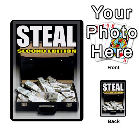 Steal 2nd Edition Main Deck By Matthew Meadows Back