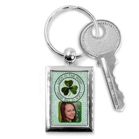 Luck O  The Irish Key Chain By Lil Front