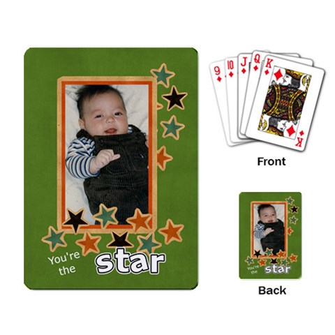 Playing Cards Single Design Back