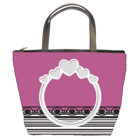 Love Ring Bucket Bag By Daniela Front