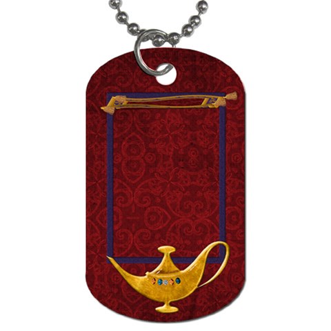 Magic Carpet Ride 2 Sided Dogtag 1 By Lisa Minor Front