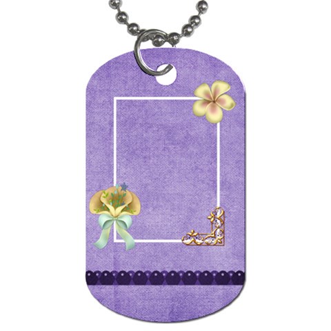 Magic Carpet Ride 2 Sided Dogtag 1 By Lisa Minor Back